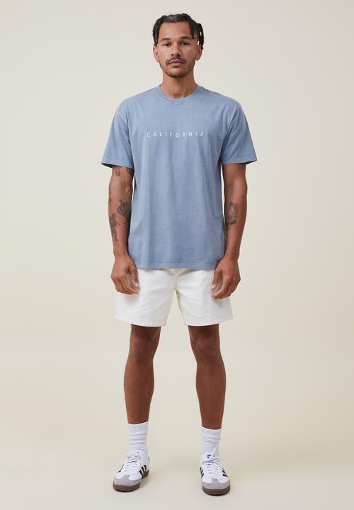 Cotton On - Easy T-shirt - citadel/california