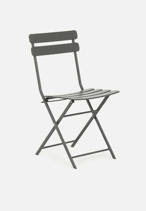 H&S - Bilen outdoor chair- black