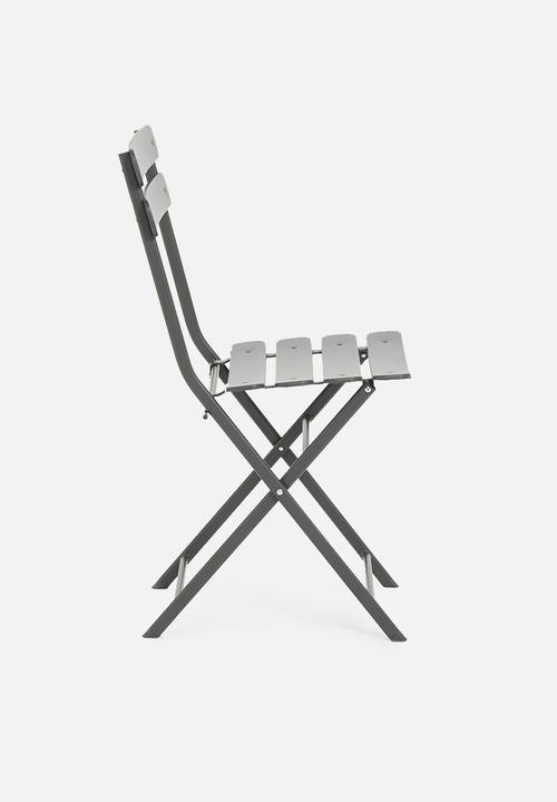 H&S - Bilen outdoor chair- black