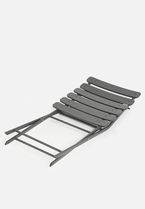 H&S - Bilen outdoor chair- black