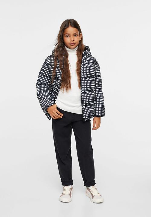 MANGO - Anorak alip3 - black