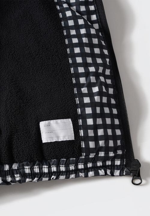 MANGO - Anorak alip3 - black