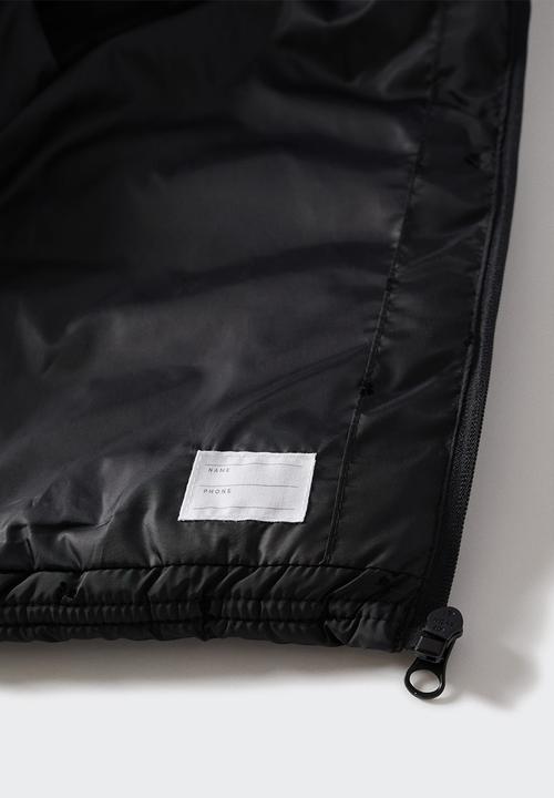 MANGO - Anorak ali3 - black