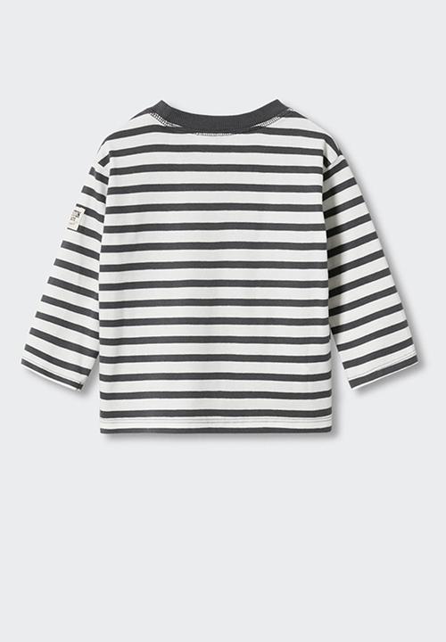 MANGO - T-shirt  boston - white
