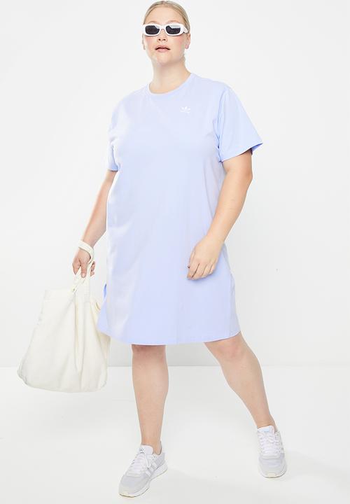 adidas Originals - Plus bg trf tee dress - blue dawn