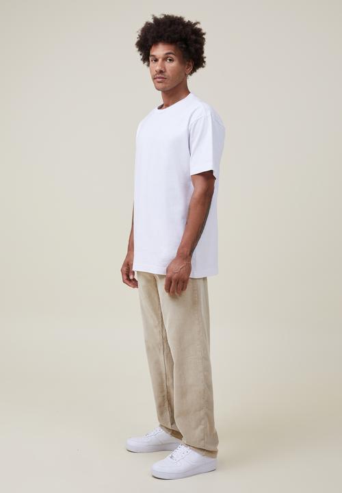 Cotton On - Loose fit pant - sand cord