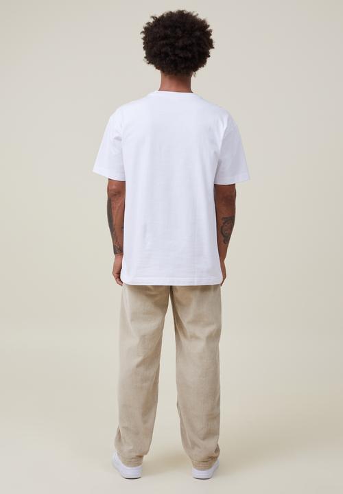 Cotton On - Loose fit pant - sand cord