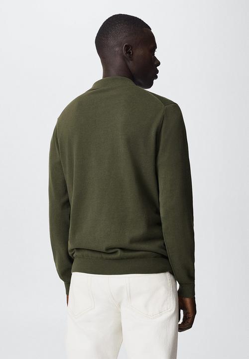 MANGO - Polo shirt - green