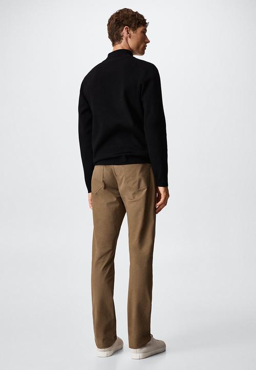 MANGO - Sweater luxusp - black