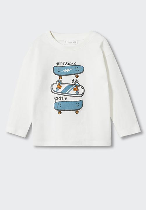 MANGO - T-shirt ollie - white
