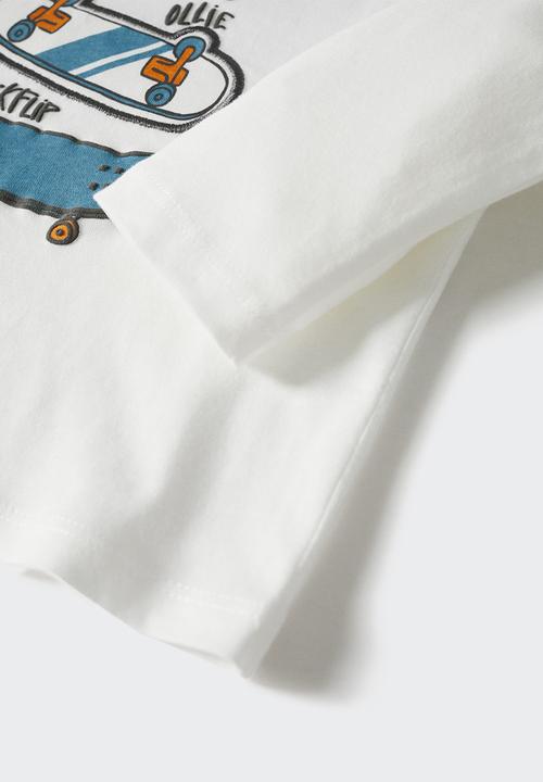 MANGO - T-shirt ollie - white