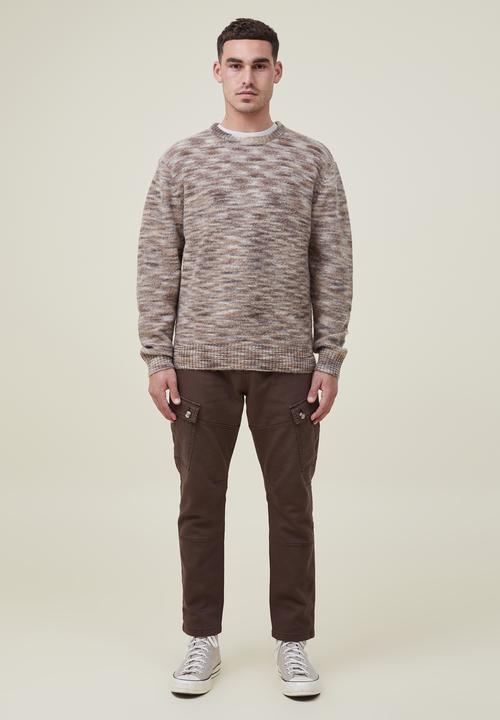 Cotton On - Military cargo pant - chocolate