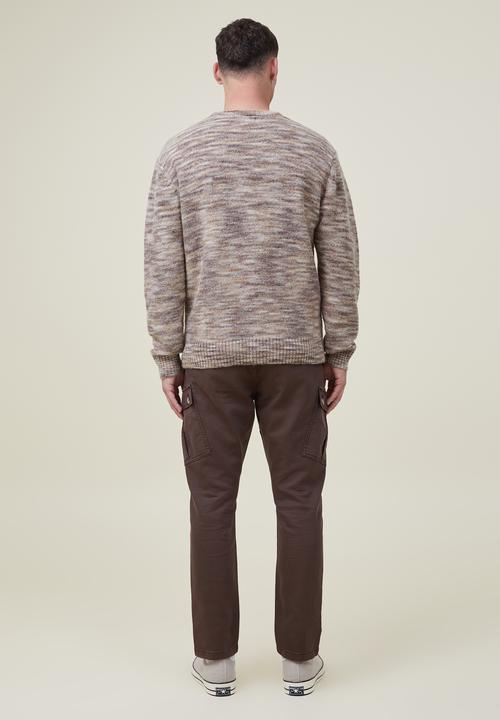 Cotton On - Military cargo pant - chocolate