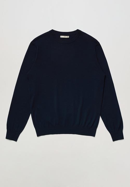 MANGO - Sweater willy - navy