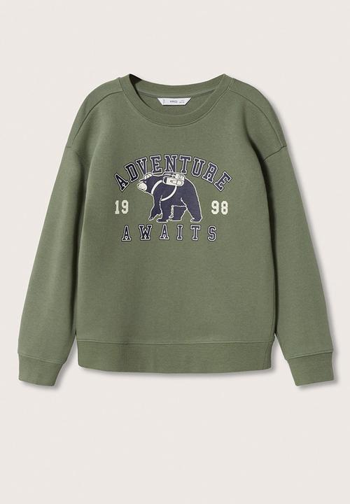 MANGO - Sweatshirt albert3 - beige/khaki