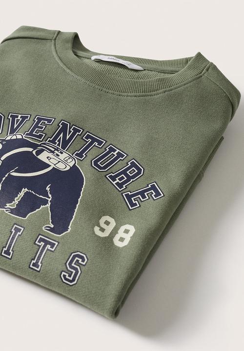 MANGO - Sweatshirt albert3 - beige/khaki