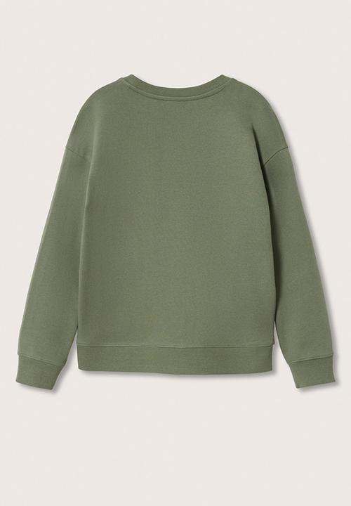MANGO - Sweatshirt albert3 - beige/khaki