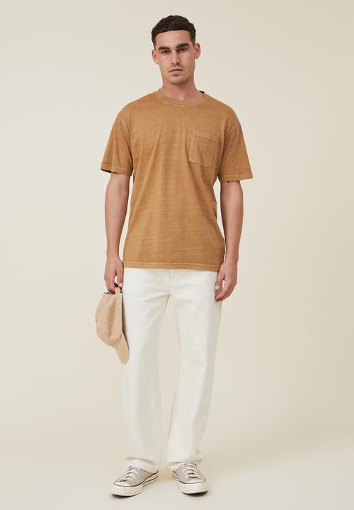 Cotton On - Organic loose fit T-shirt - ginger