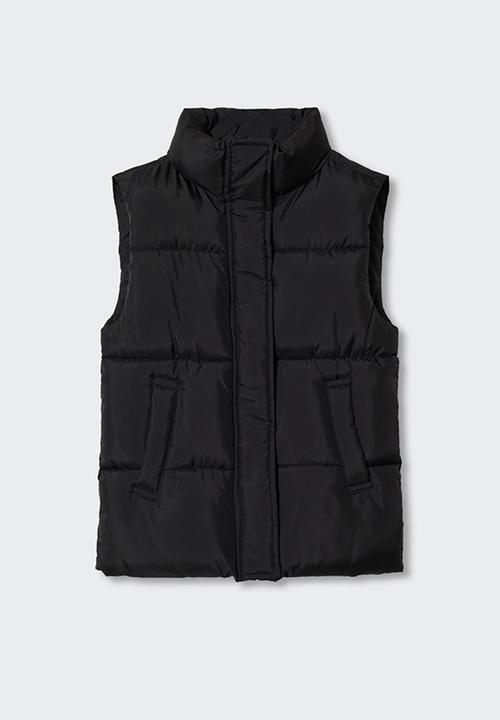 MANGO - Waistcoat vest - black