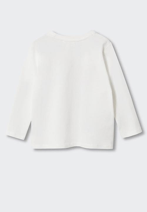MANGO - T-shirt  ballet - white