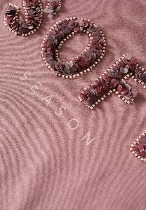 MANGO - T-shirt softy - pink