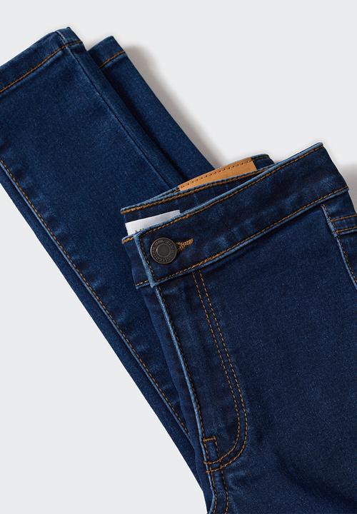 MANGO - Jeans supersk - blue