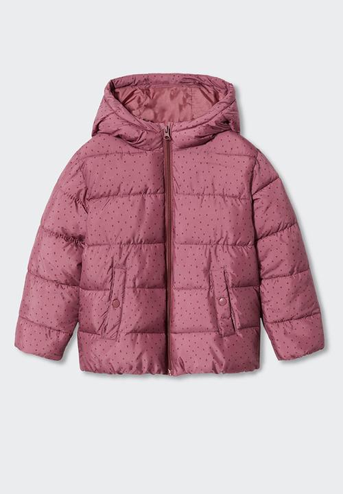 MANGO - Anorak ali3 - red