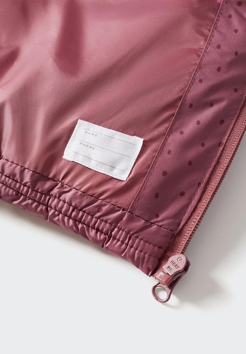 MANGO - Anorak ali3 - red
