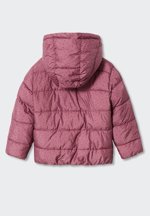 MANGO - Anorak ali3 - red