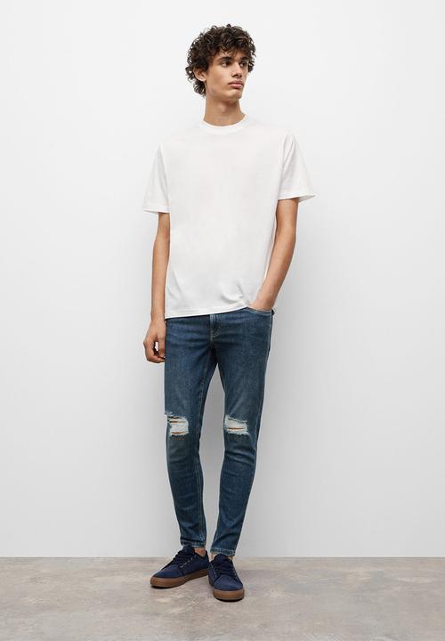 MANGO - Jeans spskintb - open blue