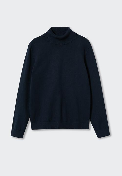 MANGO - Sweater bello3 - navy