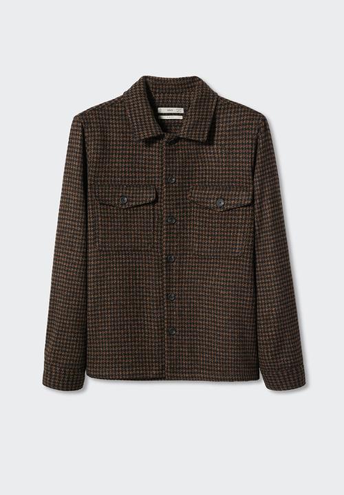 MANGO - Shirt cannes - brown
