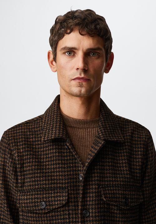 MANGO - Shirt cannes - brown