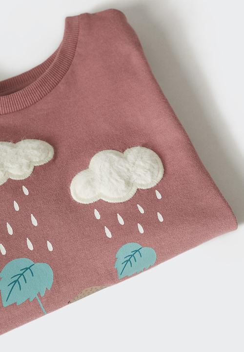 MANGO - T-shirt fur - pink
