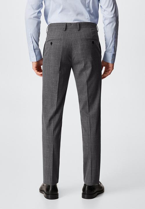 MANGO - Super slim fit suit pants paulo - medium grey