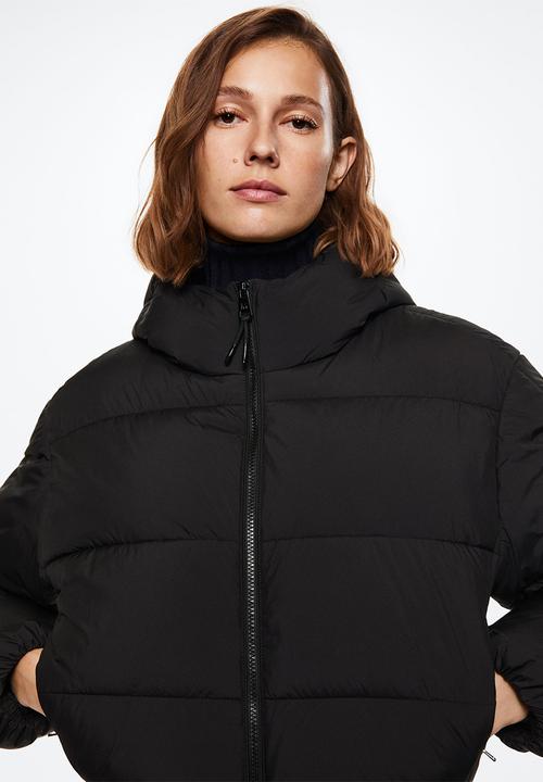 MANGO - Anorak rayo - black