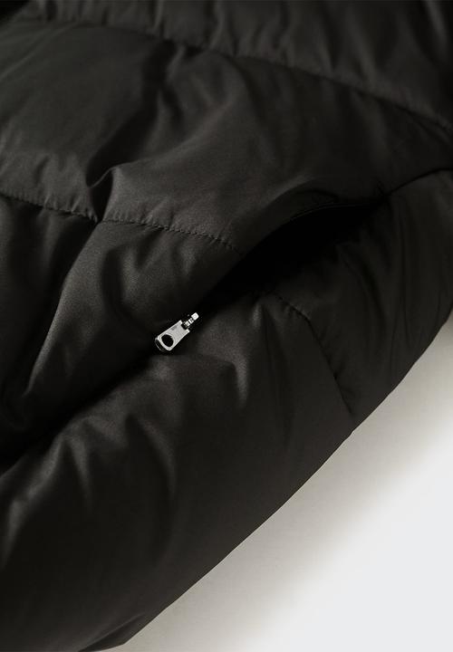 MANGO - Anorak rayo - black