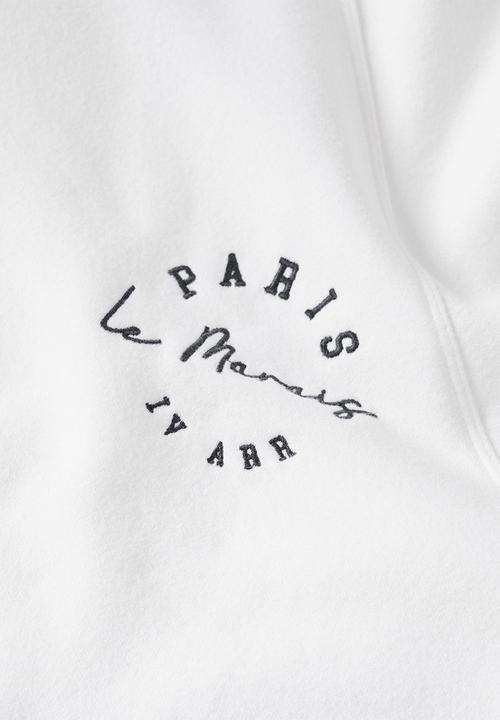 MANGO - Sweatshirt arlethw paris - white