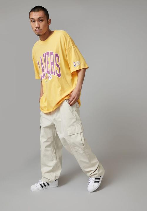 Factorie - BAGGY RIP STOP CARGO PANT - IVORY