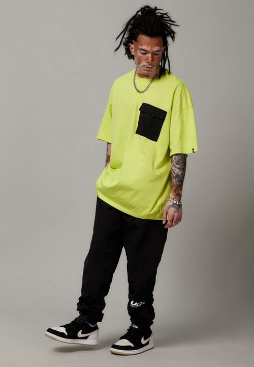 Factorie - STREET TRACK PANT - BLACK/UC