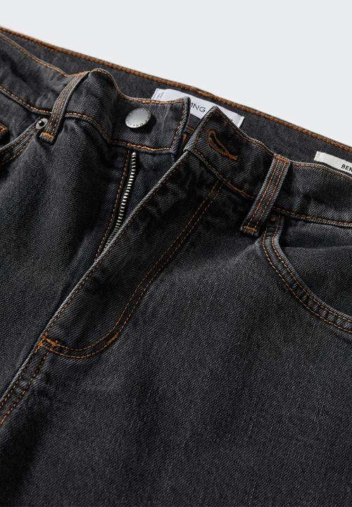 MANGO - Jeans ben - dark grey