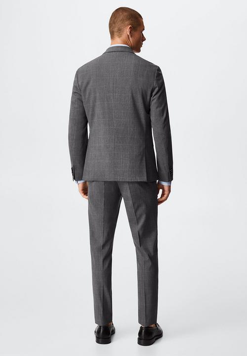 MANGO - Blazer paulo - medium grey
