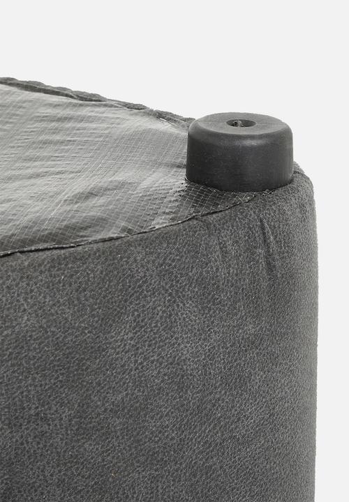 Sixth Floor - Alder small ottoman - charcoal
