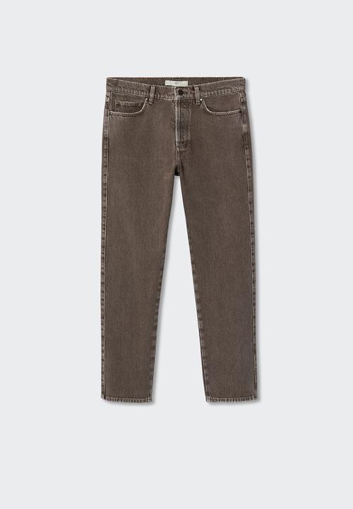 MANGO - Jeans joel - brown