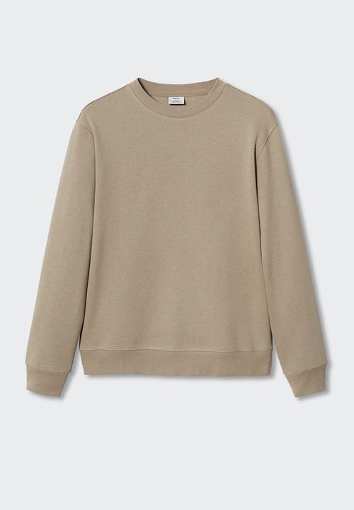 MANGO - Sweatshirt nola - medium brown
