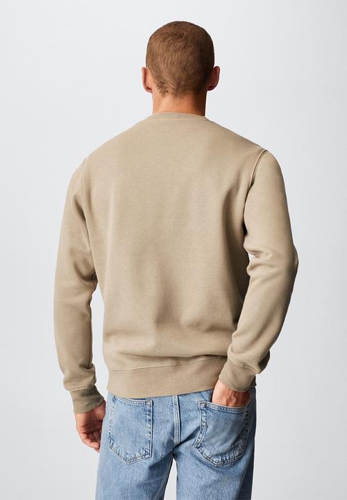 MANGO - Sweatshirt nola - medium brown