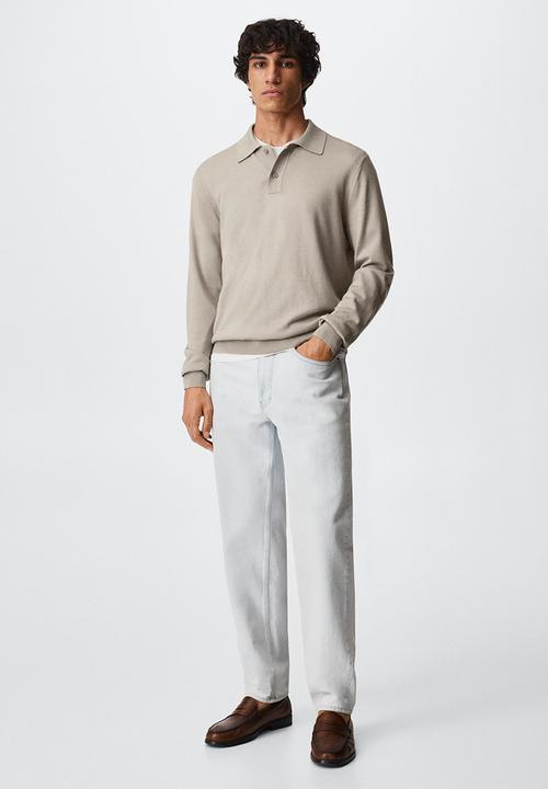 MANGO - Polo shirt willys - sand