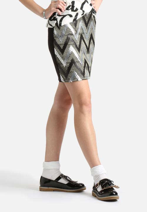 ONLY - Zigzag Skirt