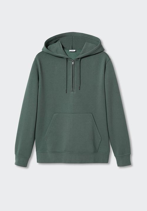 MANGO - Sweatshirt bowie - green