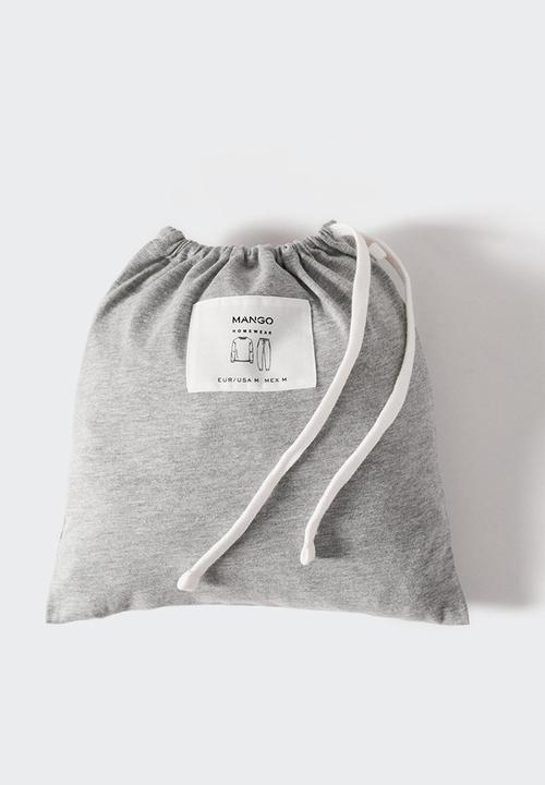 MANGO - Pyjama pack night-set - medium heather grey